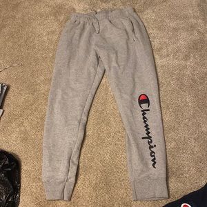 Men’s Champion Grey Sweats (L)
